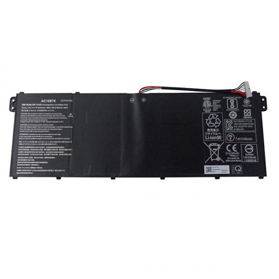 Replacement For Acer AC16B7K Battery 48Wh 7.6V