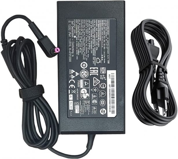19V 7.1A 135W AC Adapter For Acer ADP-135KB T Purple pin