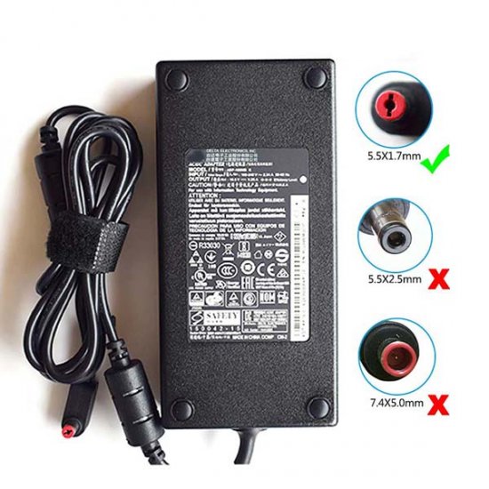 180W 19.5V 9.23A AC Adapter For Acer ADP-180MB K 5.5mm*1.7mm