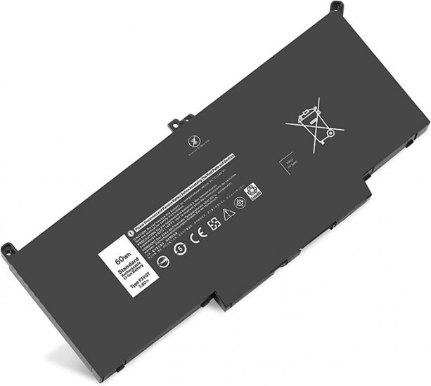 Replacement For Dell F3YGT Battery 60Wh 7.6V