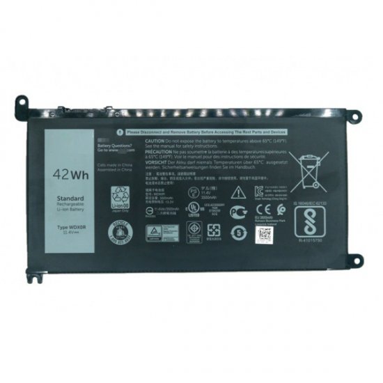 Replacement For Dell WDX0R Battery 42Wh 11.4V