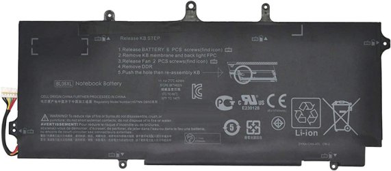 Replacement For HP EliteBook Folio 1040 G0 Battery 42Wh 11.1V