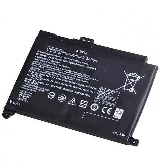 Replacement For HP BP02XL Battery 41Wh 7.7V