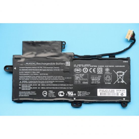 Replacement For HP NU02XL Battery 35Wh 7.7V