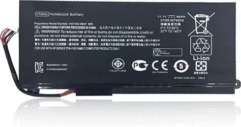 Replacement For HP 657240-171 657503-001 Battery 86Wh 11.1V