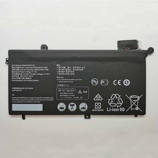 Replacement For Huawei Matebook PL-W19 Laptop Battery 3700mAh 11.4V