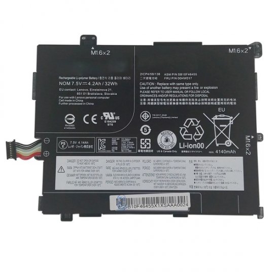 Replacement For Lenovo 00HW016 Battery 32Wh 7.5V