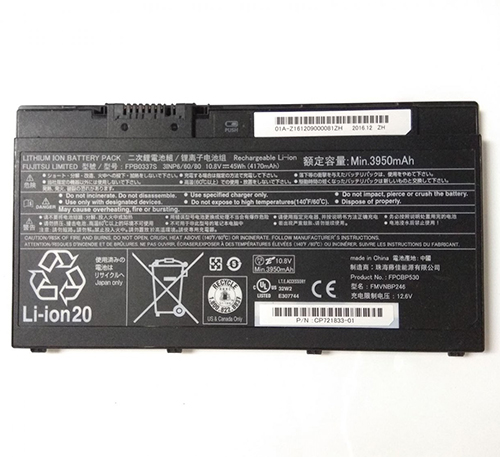 Replacement For Fujitsu Lifebook U728 Laptop Battery 4170mAh 10.8V