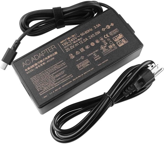 For Asus 0A001-00971100 20V 12A 240W AC Adapter