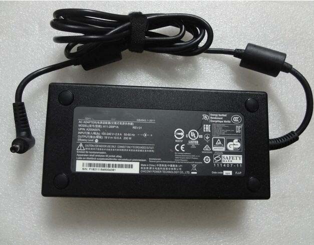 Replacement For MSI GS65 GS73 19V 10.5A 200W AC Adapter