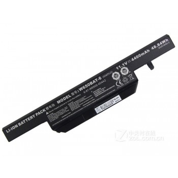Replacement For Clevo W650BAT-6 Battery 4400mAh