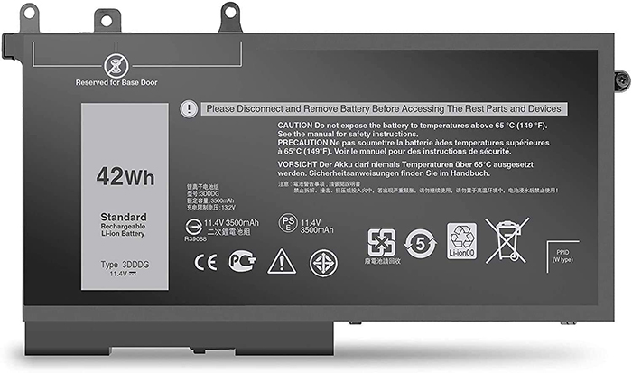 Replacement For Dell Precision 15 3520 3530 Battery 42Wh 11.4V 3-Cell