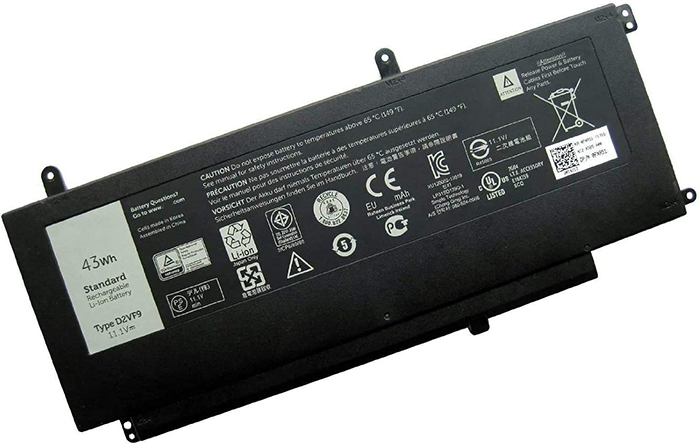 Replacement For Dell D2VF9 Battery 43Wh 11.1V