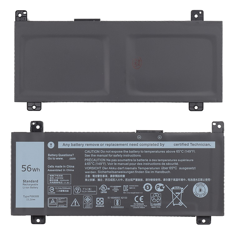 Replacement For Dell Inspiron 14-7467 Battery 56Wh 15.2V