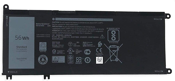 Replacement For Dell Chromebook 7486 Battery 56Wh 7.6V