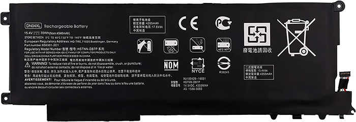 Replacement For HP DN04XL Battery 4546mAh 15.4V