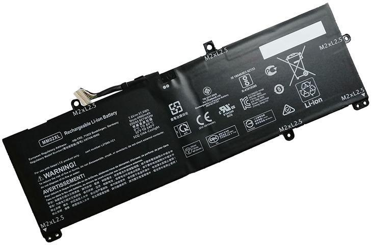 Replacement For HP MM02XL Battery 4810mAh 7.6V