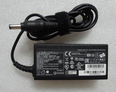 Replacement For Toshiba PA3467U-1ACA 19V 3.42A 65W AC Adapter